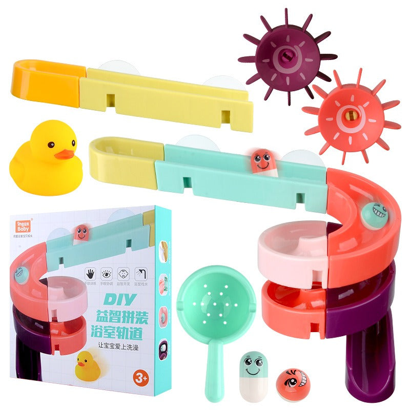 Kids Bath Wall Suction Slide Track