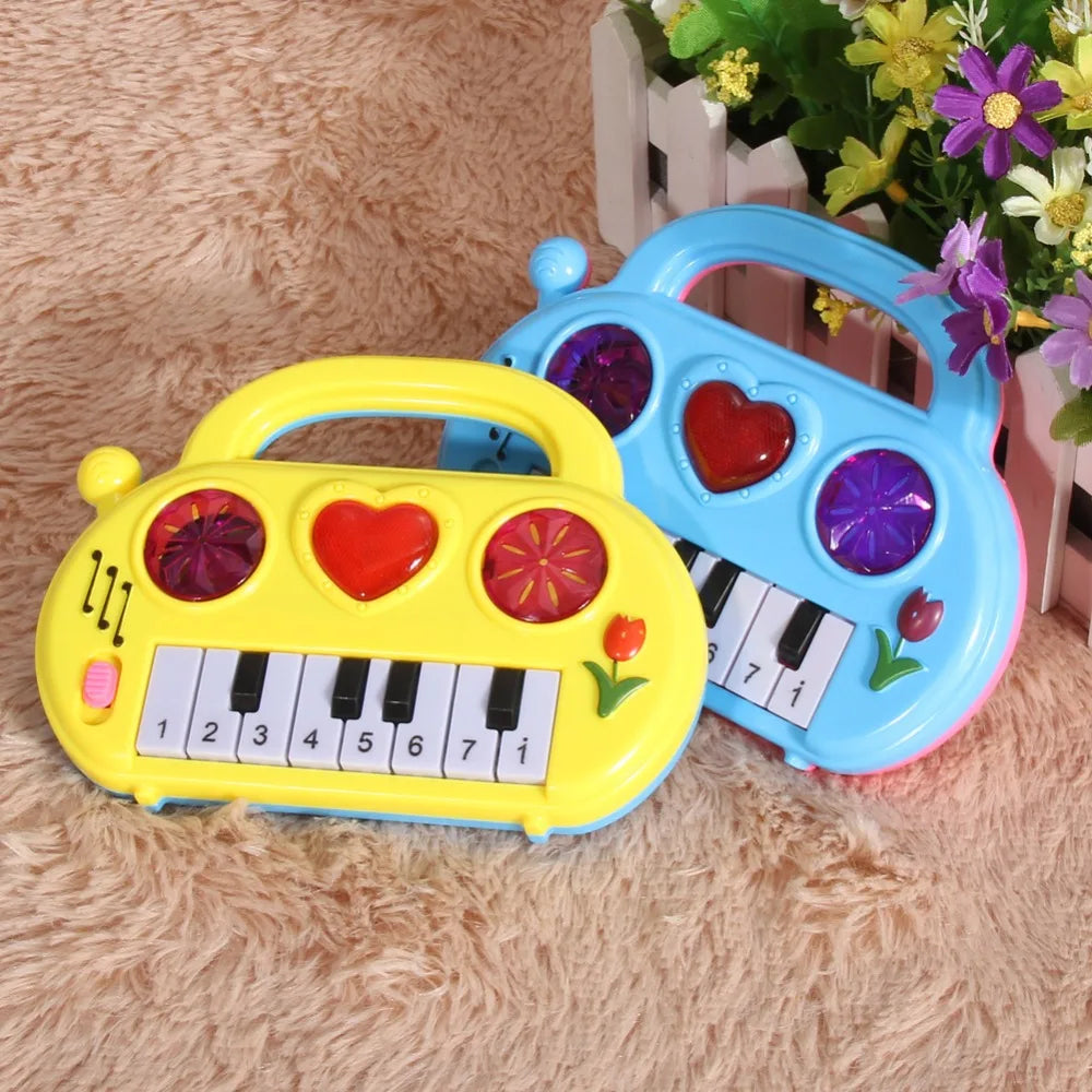 Mini Kids Learning Musical Piano
