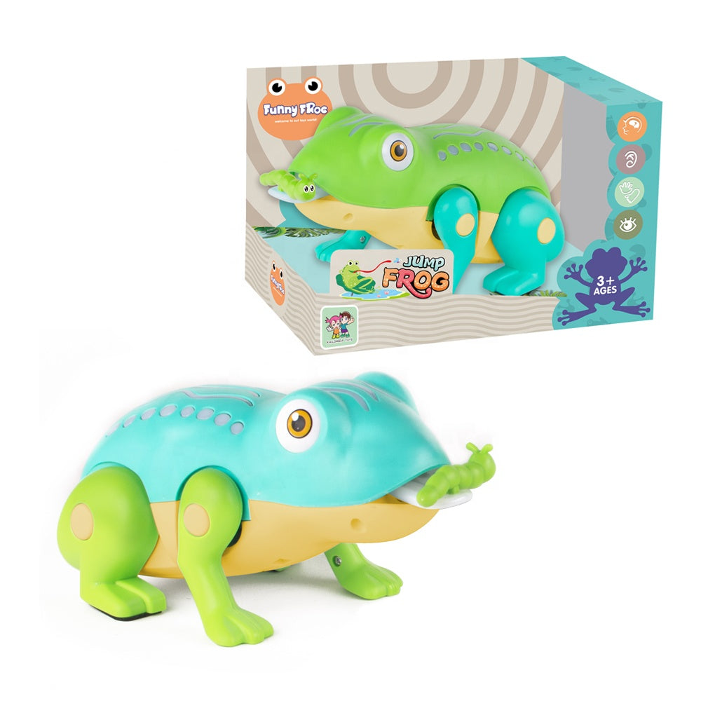 Musical & Light Walking Funny Frog