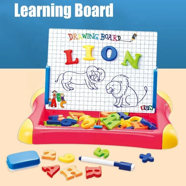 2 in 1 Magnetic Drawing Board & Case