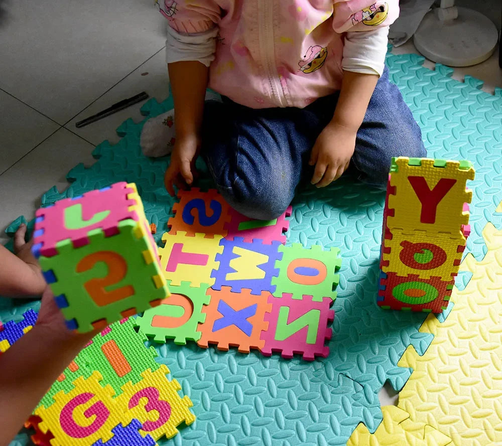 28Pcs Kids Puzzle Foam Play Mat (Mini)