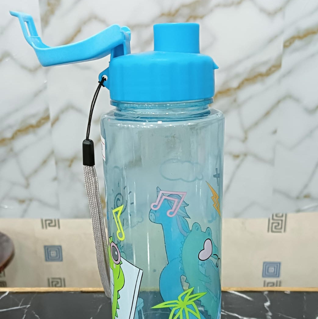 Cartoon Printed LED Water Bottle 500ml