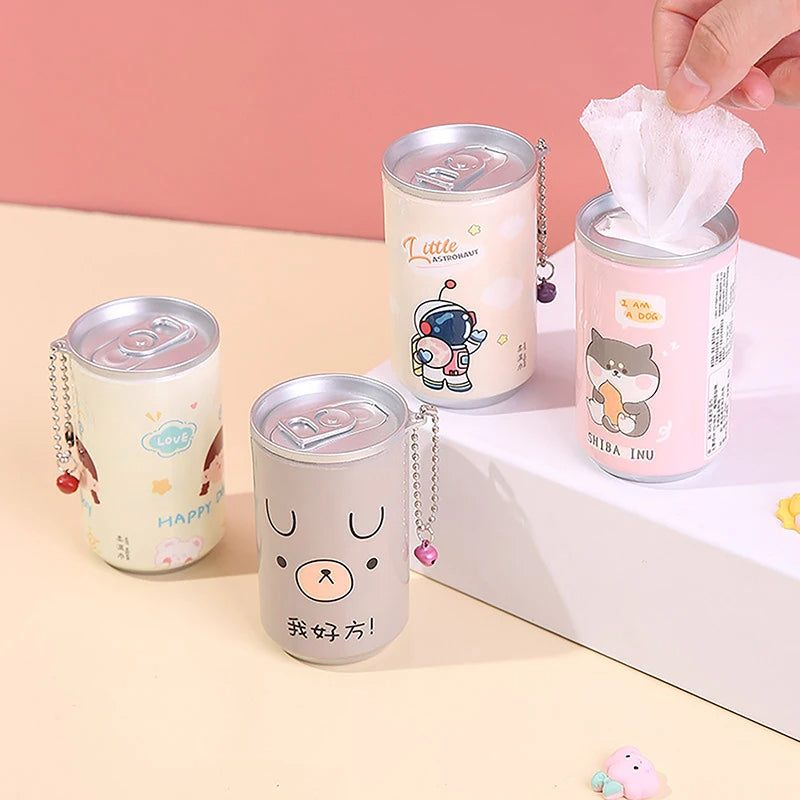 1Pc Portable Canned Wet Wipes (30 Sheets)