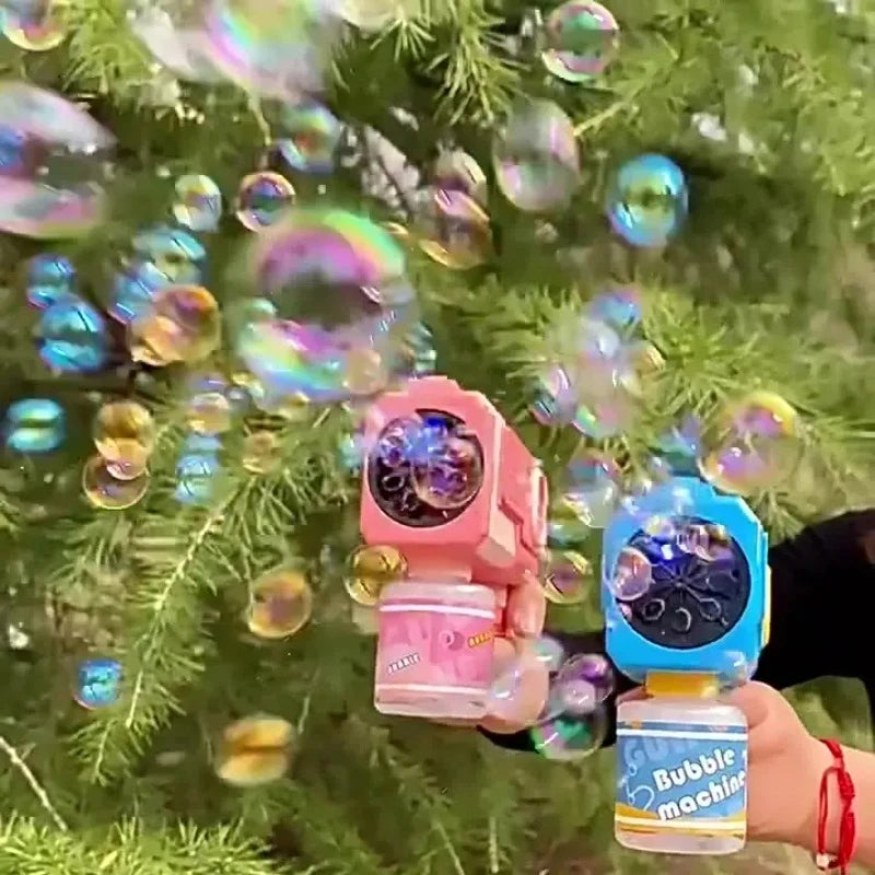 Electric Automatic Bubble Machine Gun