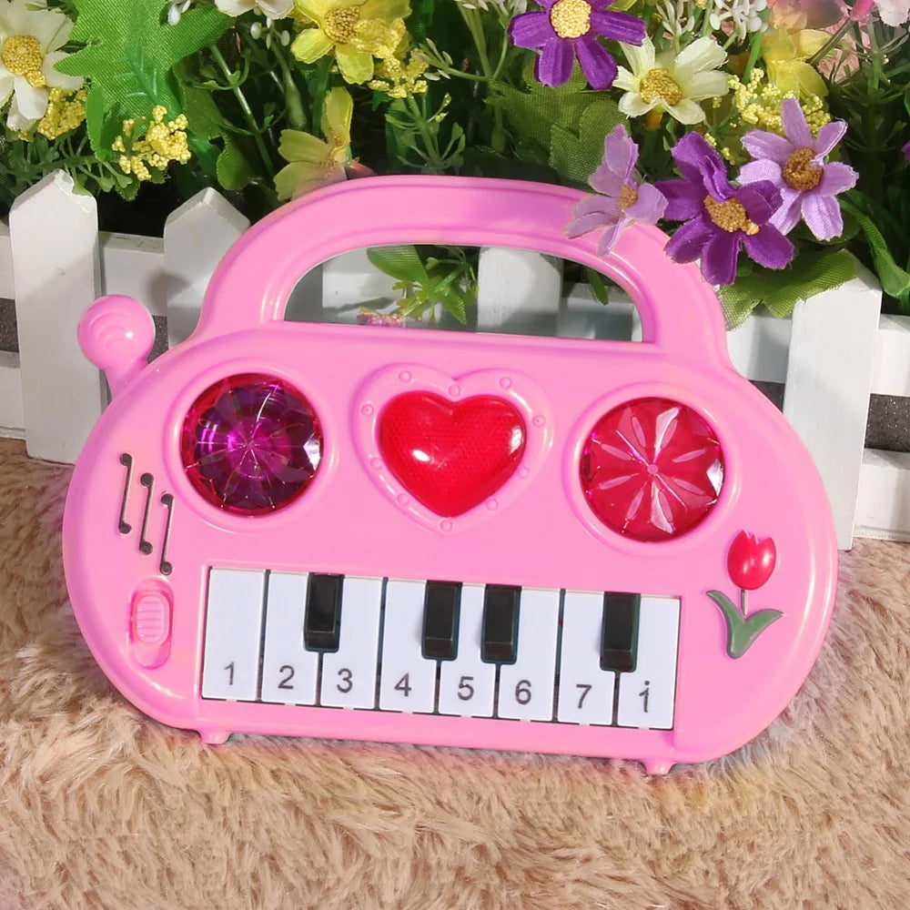 Mini Kids Learning Musical Piano