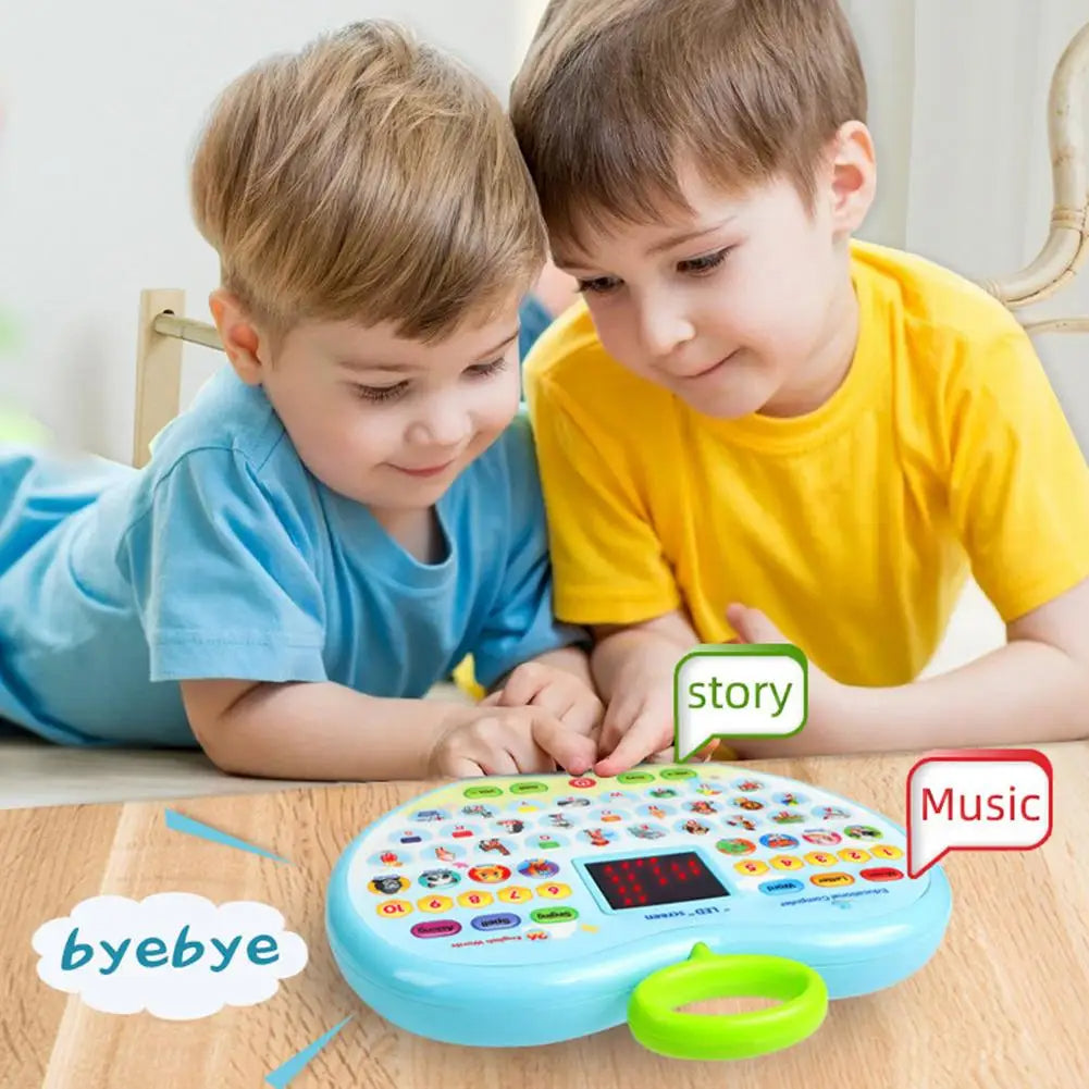 Apple Shape Learning Tablet with LED Screen