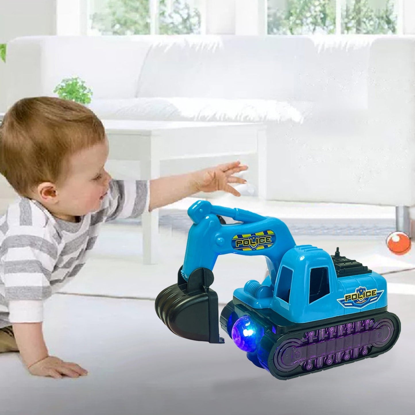 Musical Light Engineering Crane Toy