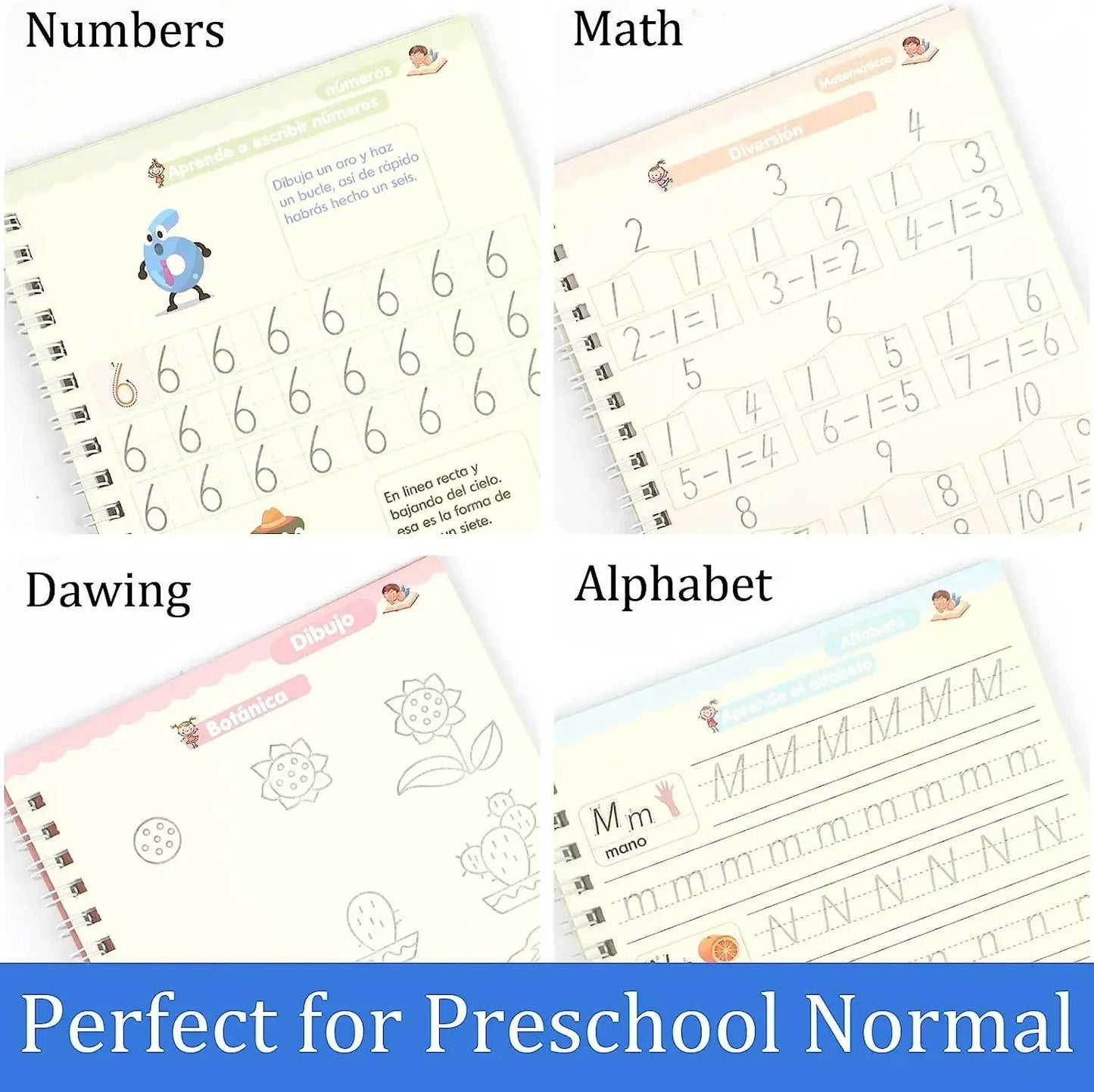 Magic Practice Copybook for Kids