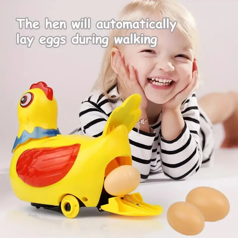 Musical Laying Egg Chicken Toy