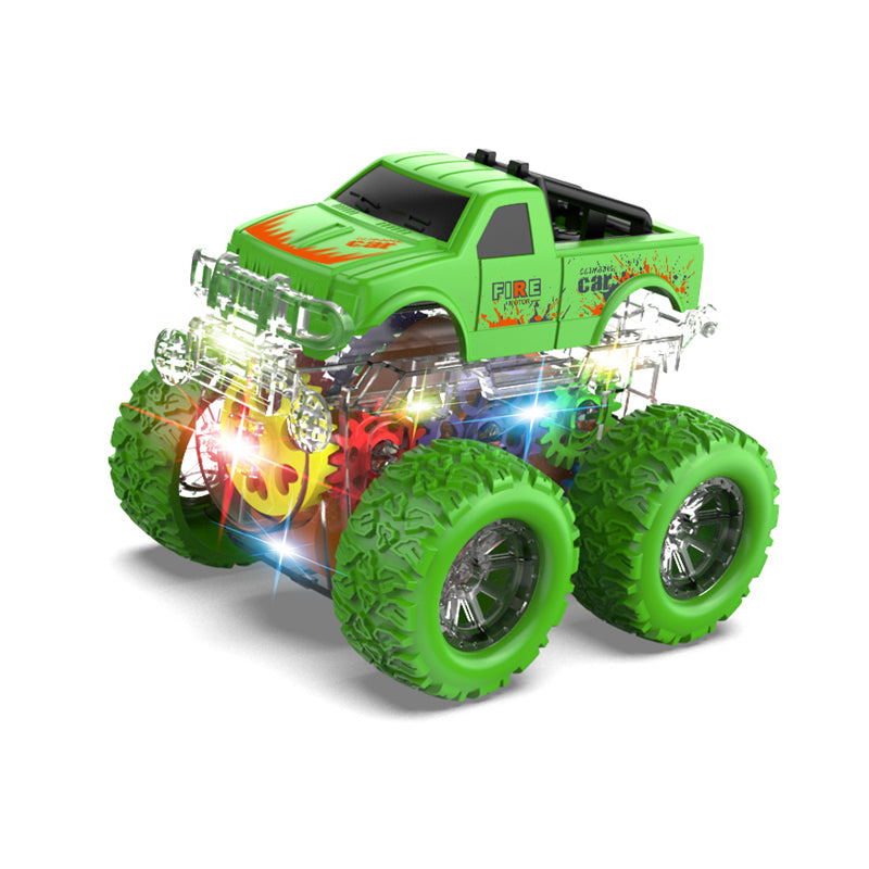 Friction Gear Light-Up Big Wheel
