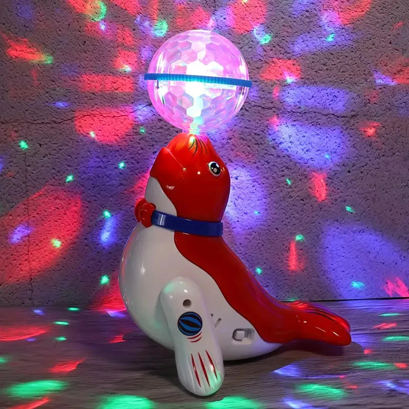 360° Rotating Musical Light Dolphin Toy