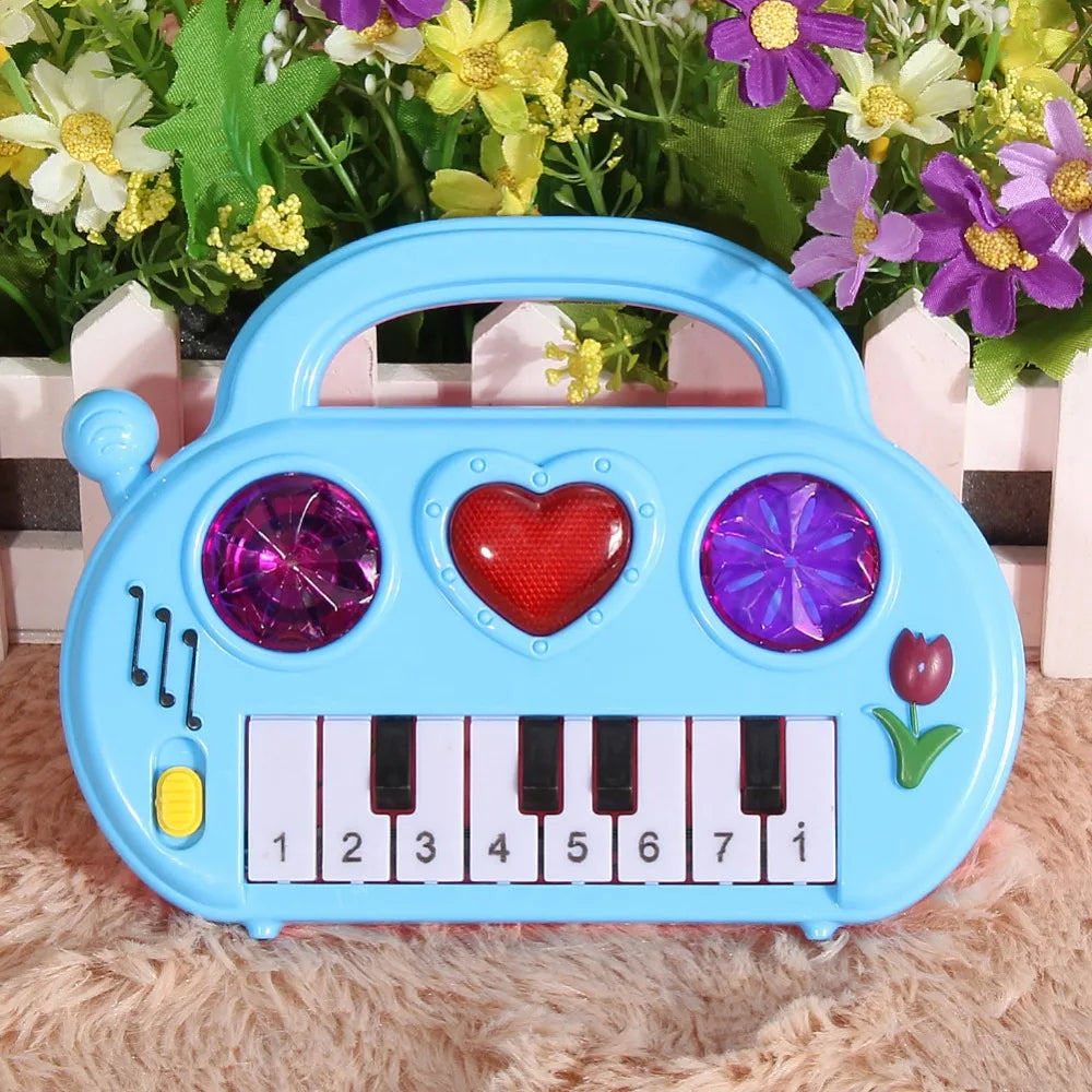 Mini Kids Learning Musical Piano