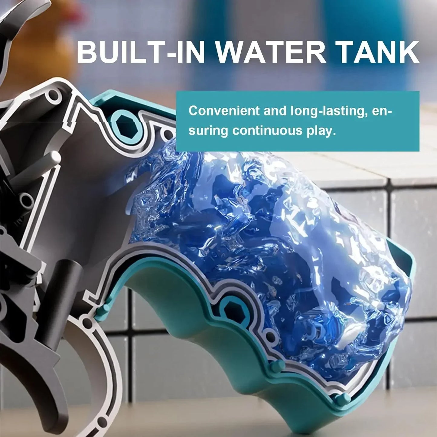 Creative Revolver Shape Water Gun