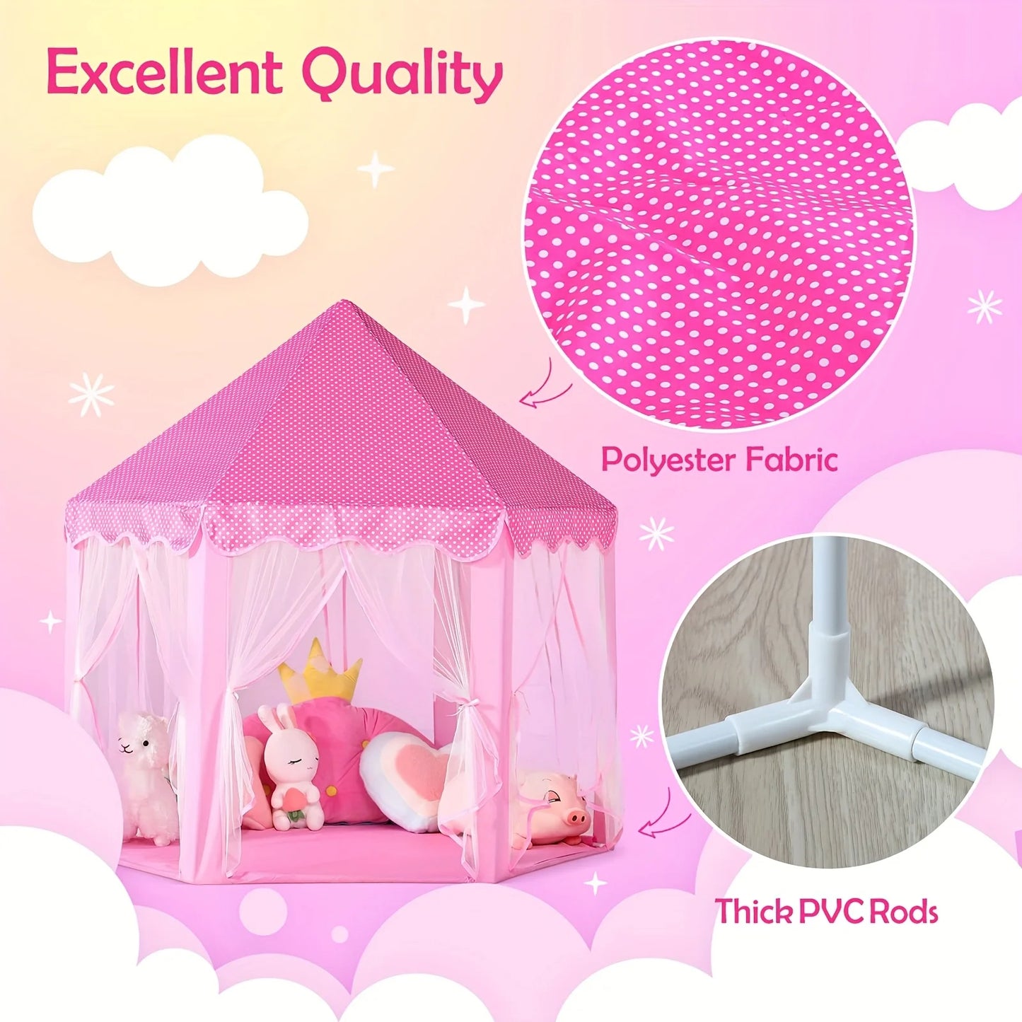 Princes Kids Play Tent House