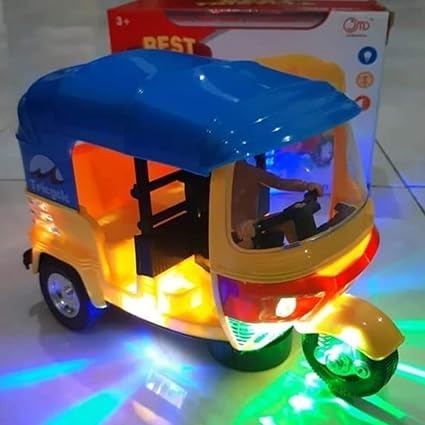 Musical & Light Rikshaw Toy