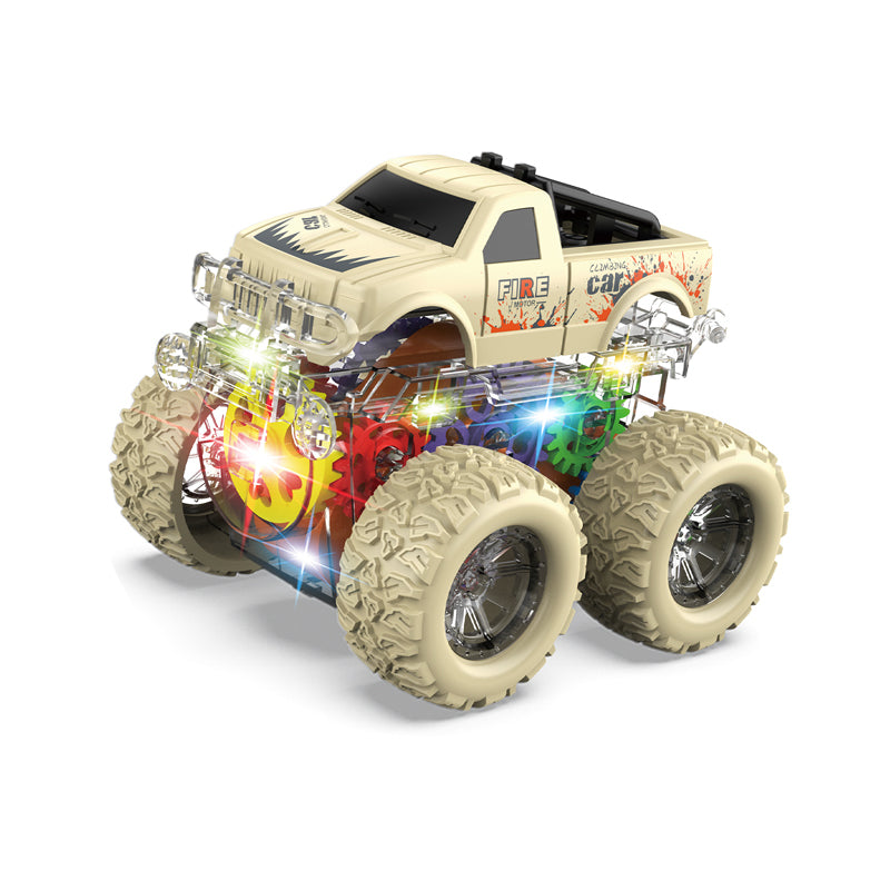 Friction Gear Light-Up Big Wheel