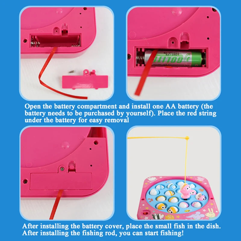 Electric Fishing Game Toy