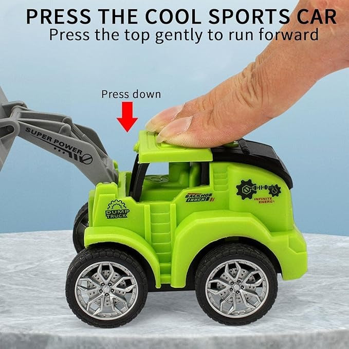 Press & Go Engineering Car Toy