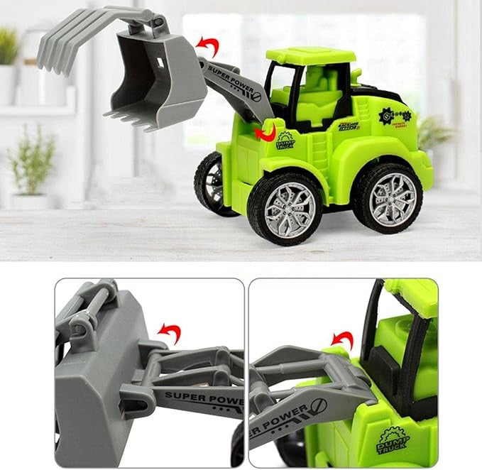 Press & Go Engineering Car Toy