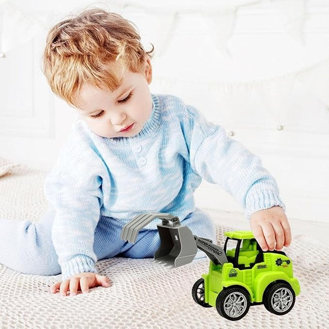 Press & Go Engineering Car Toy