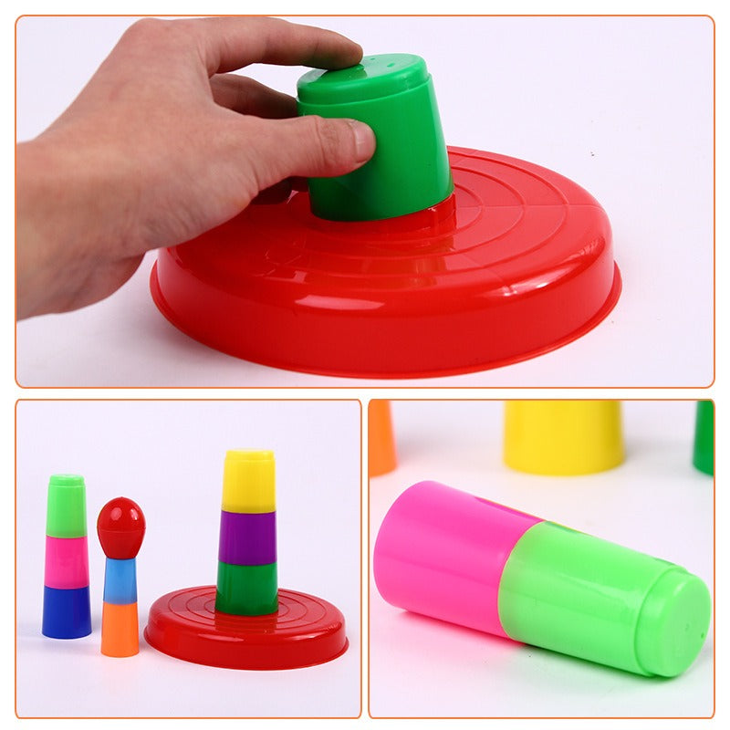 Ring Tosses Tower Indoor Game
