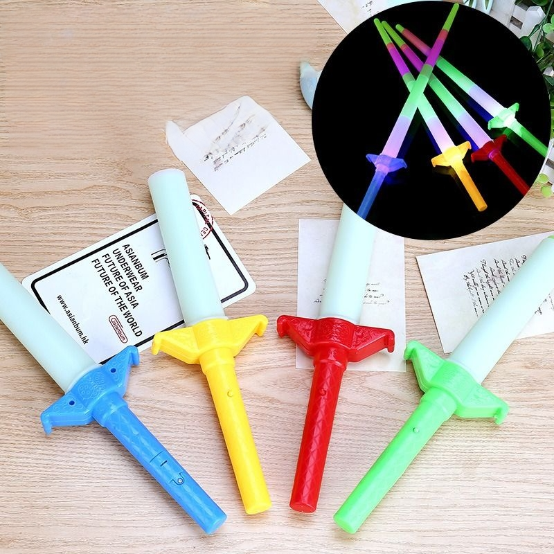 Extendable Rainbow Light Up Sword