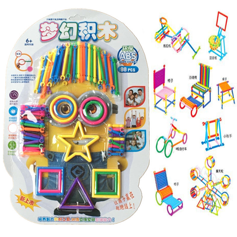 101Pc Colorful Educational Sticks
