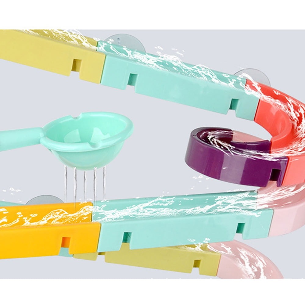 Kids Bath Wall Suction Slide Track