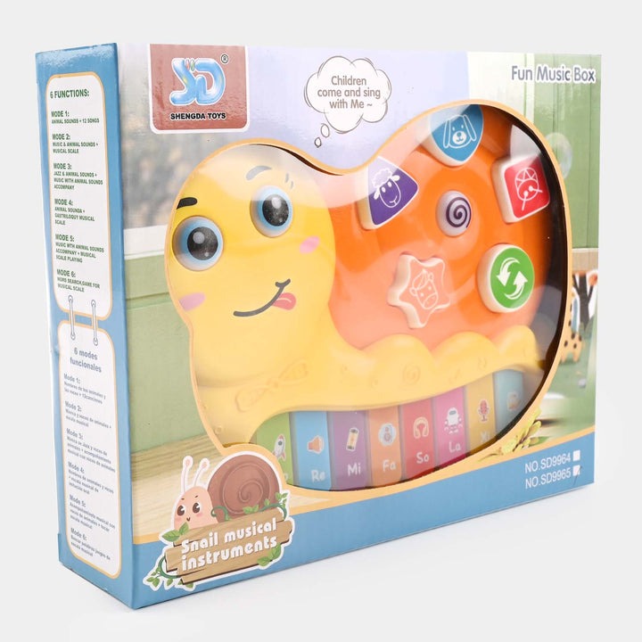 Snail Musical Piano For Kids
