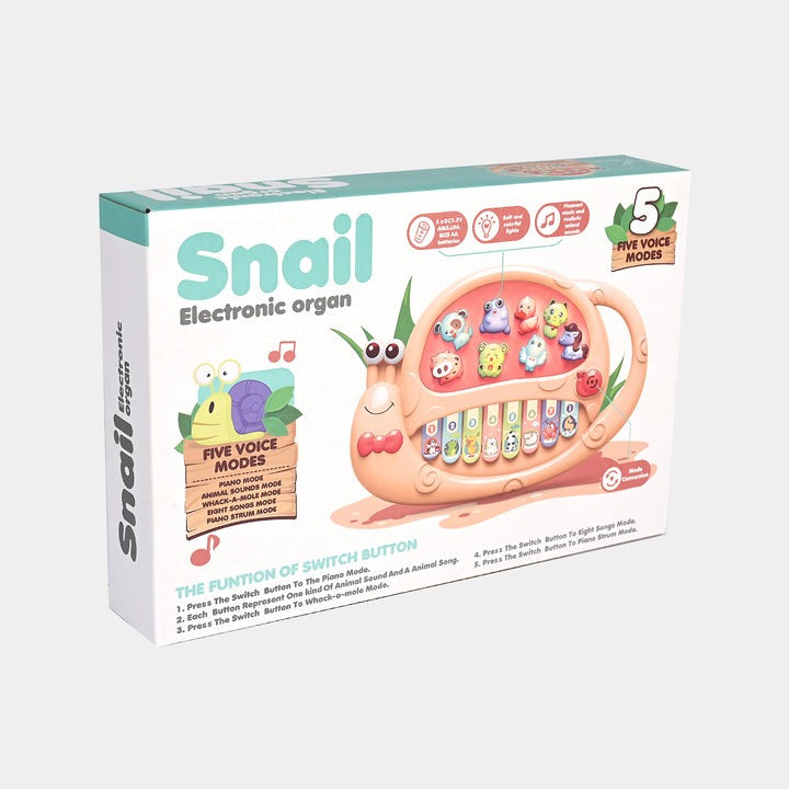Snail Musical Piano For Kids