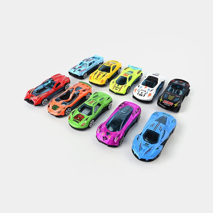 Pack Of 12 - Metal Car Toy Set