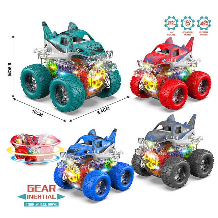 Light Transparent Gear Shark Car