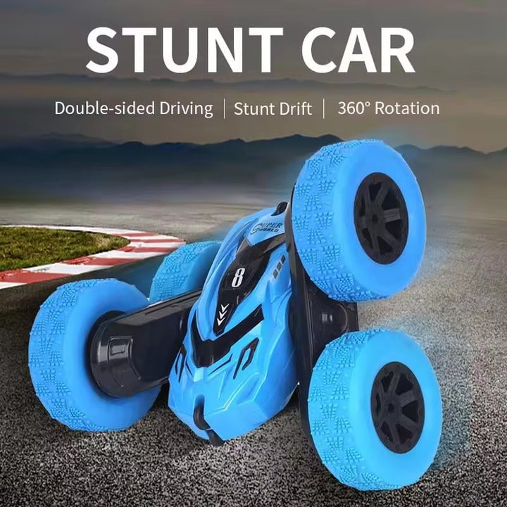 Rechargeable Remote Control Stunt Racing Car