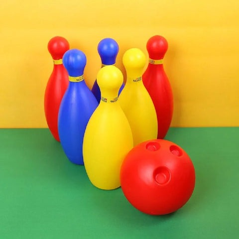 Bowling Game For Kids (6 Pins & 2 Balls)