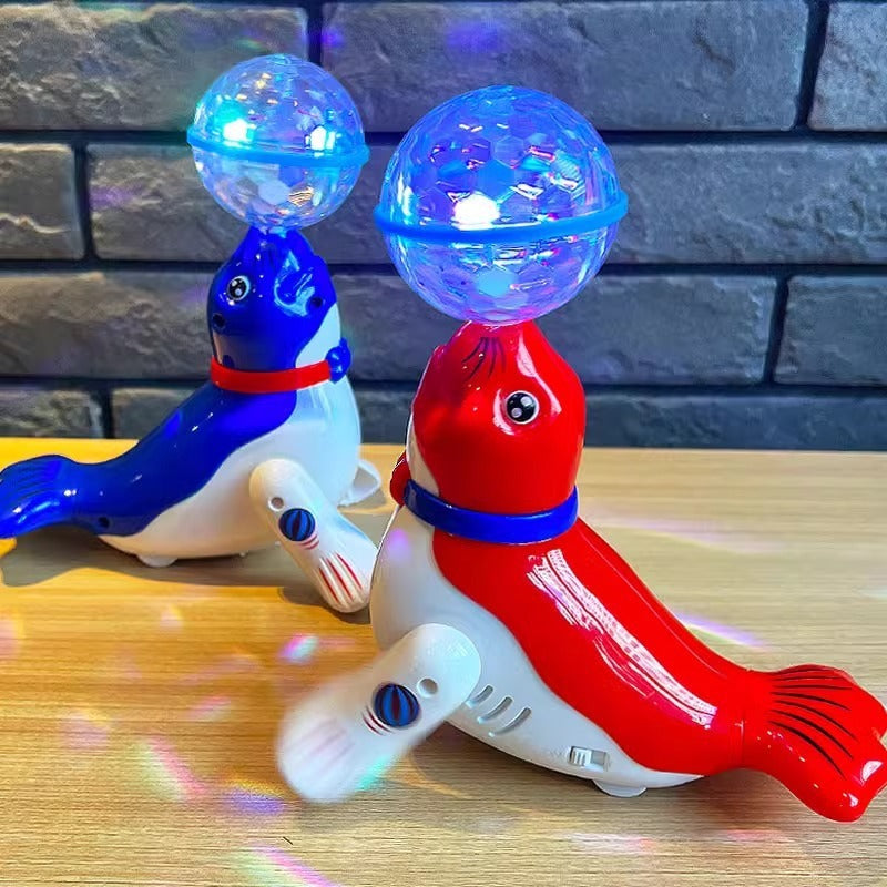 360° Rotating Musical Light Dolphin Toy
