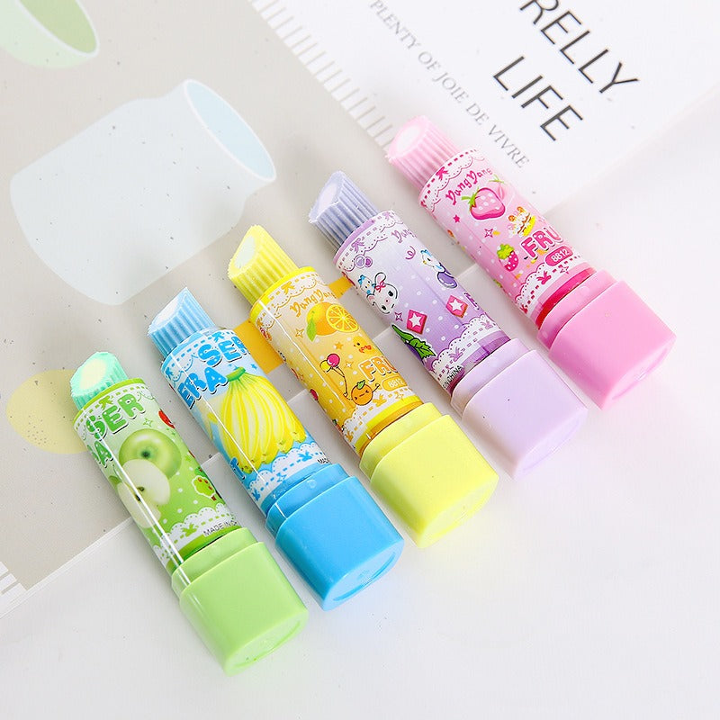 1Pc Lipstick Shape Eraser