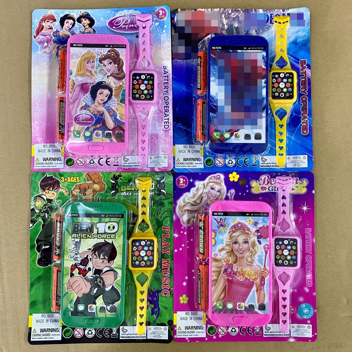 5PCs Cartoon Printed Gift Set