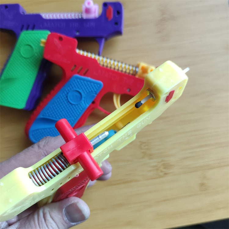 Matchstick Gun Toy For Kids Random Colour