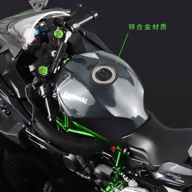 Die Cast Metal Racing Motorcycle Toy