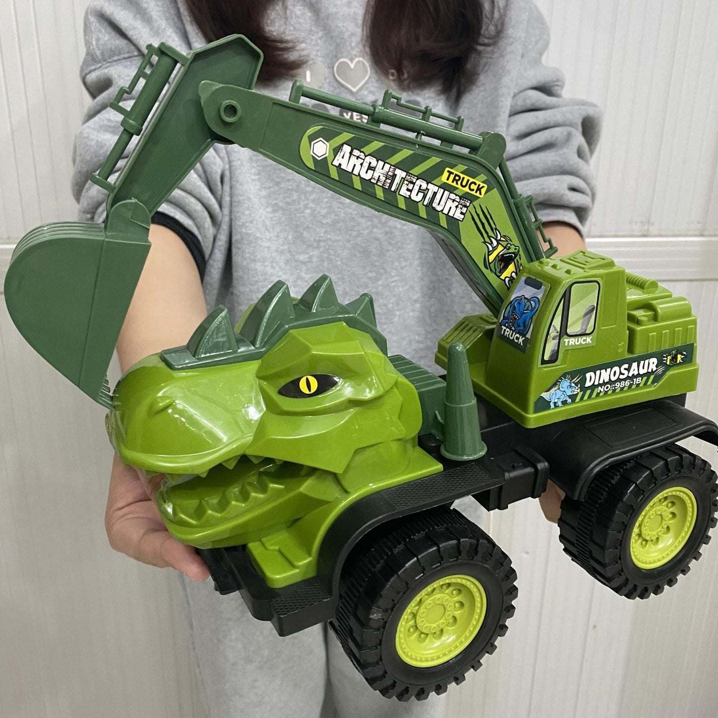 Musical Kids Dinosaur Crane Toy