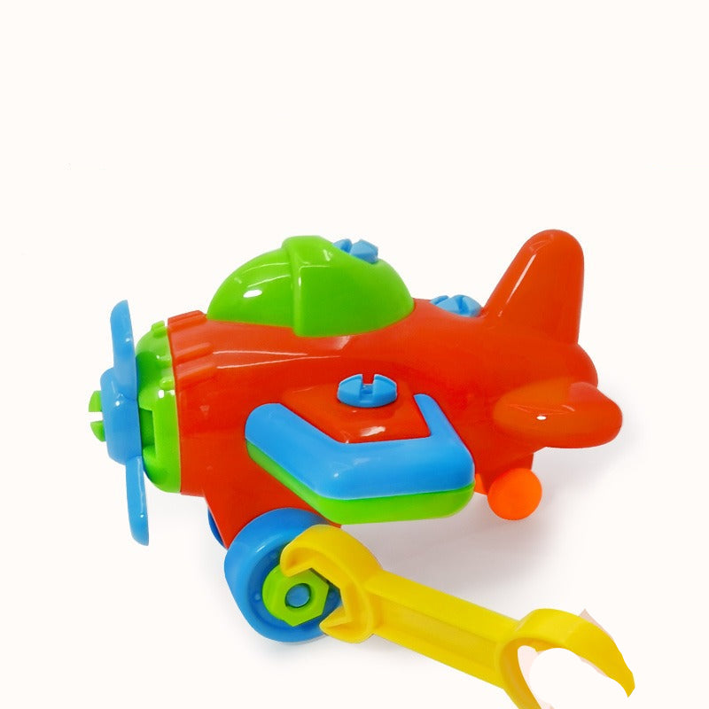 DIY Educational Assemble Plane Toy