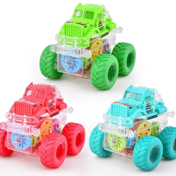 Friction Gear Light-Up Big Wheel