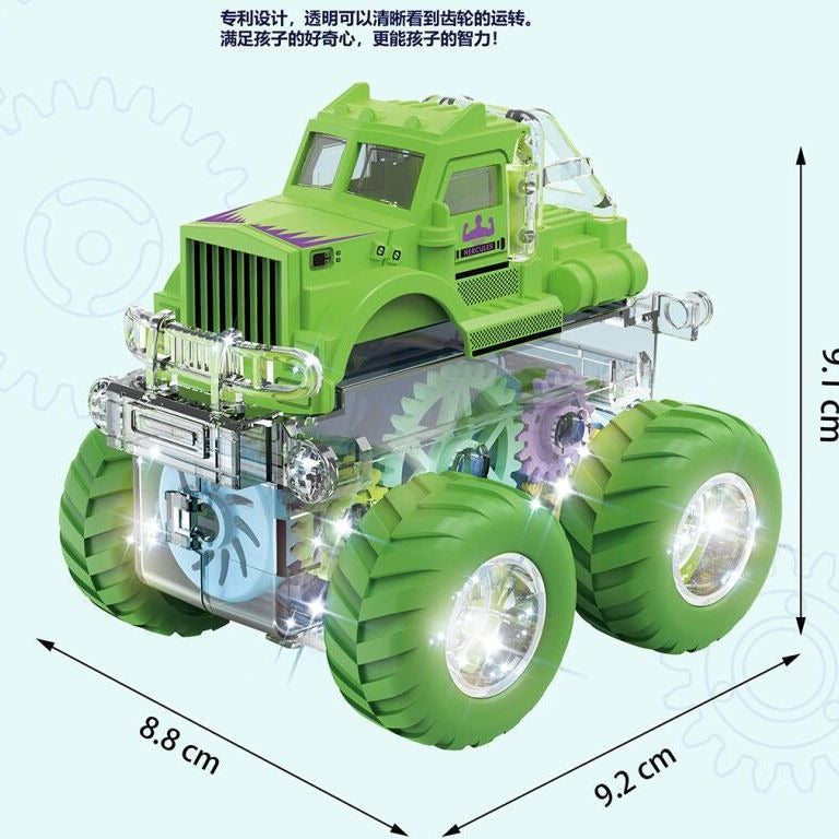 Friction Gear Light-Up Big Wheel