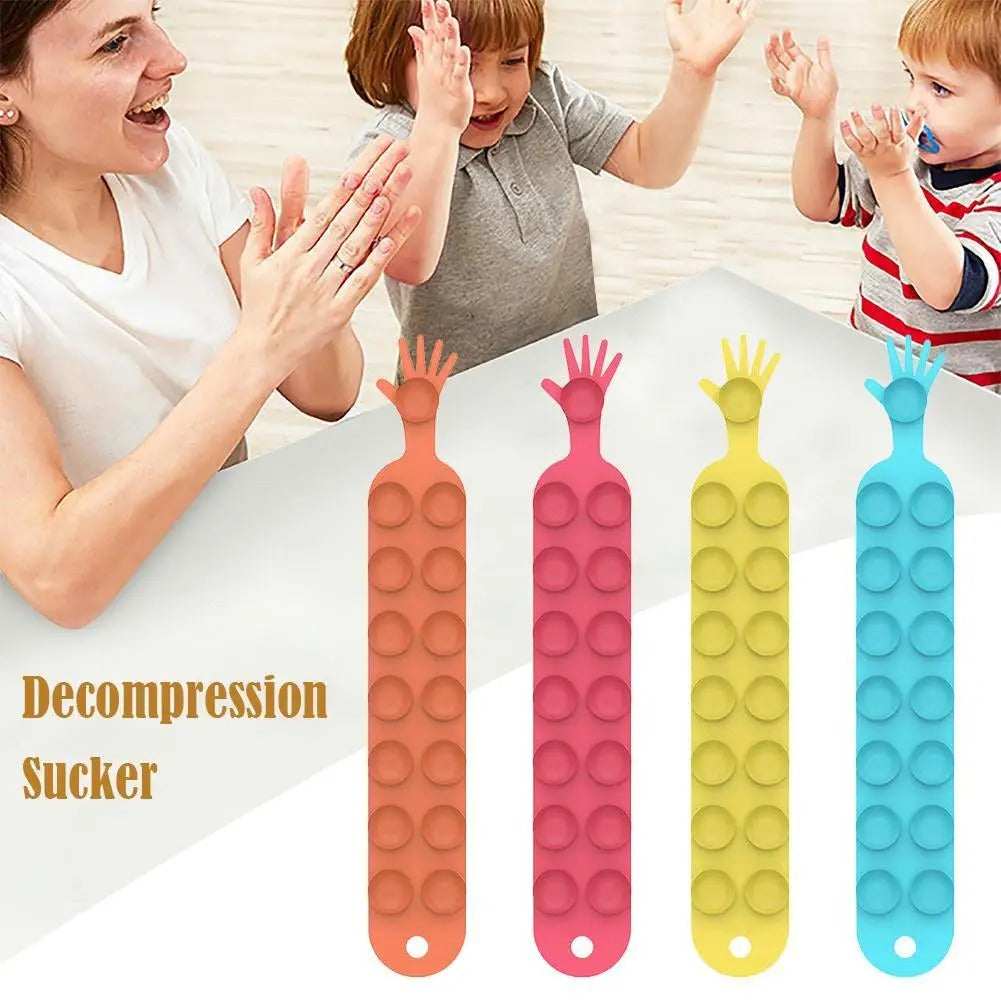 Pack of 2 - Stress-relief Squidopop Fidget Toy
