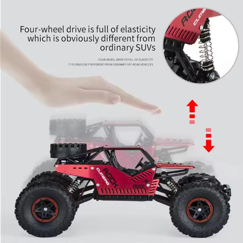 Rechargeable Remote Control Climbing Monster Jeep