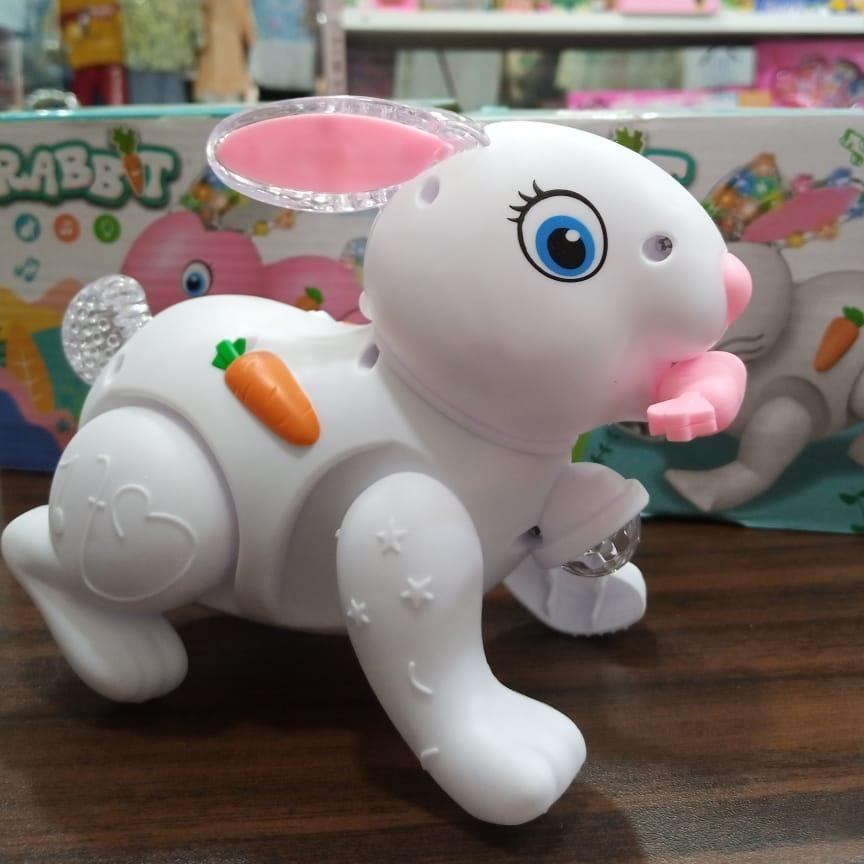 Electric Musical Dancing Rabbit Toy