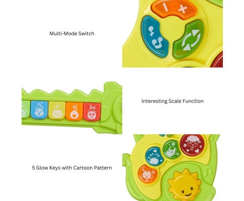 Dinosaur Kids Musical Guitar PIano