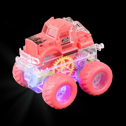 Friction Gear Light-Up Big Wheel