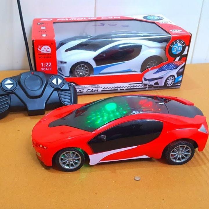Rechargeable Remote Control Smoke Car