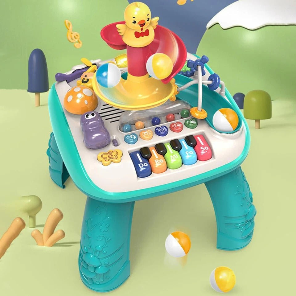 Educational Piano Track Baby Activity Table